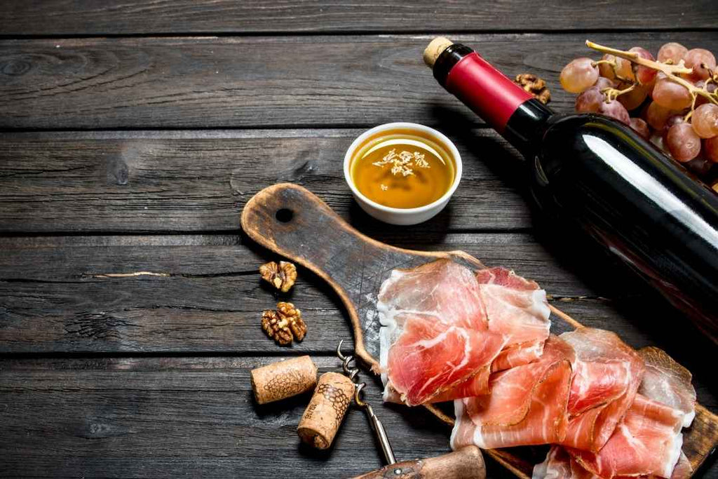 Maridaje del jamón pata negra en navidad