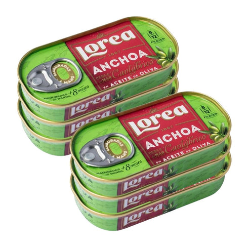 Anchovy fillets Cantabrian Sea in olive oil 50g