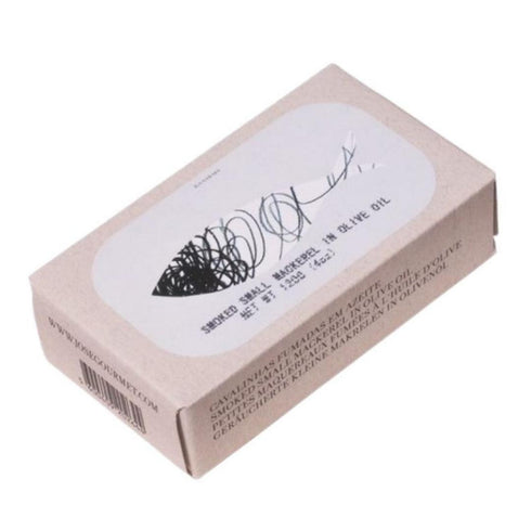 Kleine Geräucherte Makrelen in Olivenöl 90g