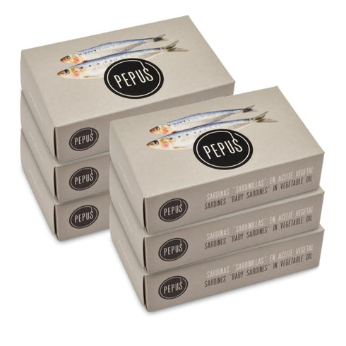 Small Sardines in olive oil 14/16 115g