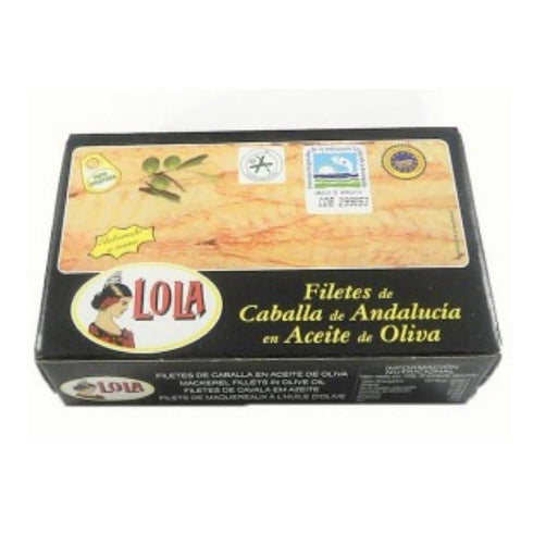 Filetes de caballa en aceite de oliva 115g