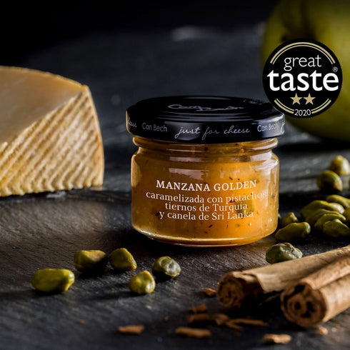 Käsepaarung Marmeladen Pack Apfel, Pfirsich, Feige