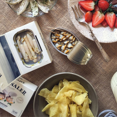 Premium Razor Clams from Galician Rias 5/7 115g