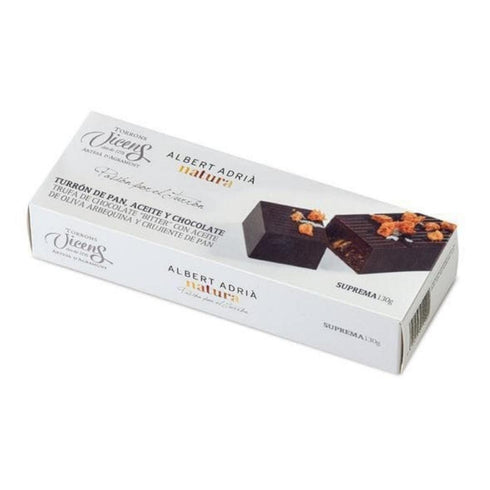 Nougat Turrón aus Brot, Olivenöl und Schokolade 150g