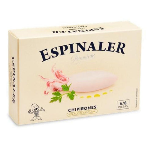 Premium Baby Squid "Chipirones" in olive oil 6/8 111g