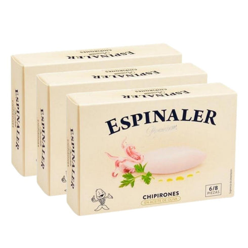 Premium Baby Squid "Chipirones" in olive oil 6/8 111g