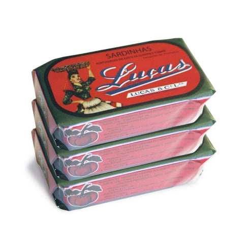 Sardinen in Olivenöl und Tomatensauce Luças 125g